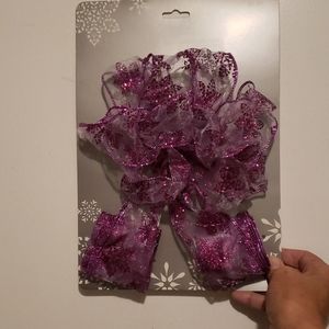 Christmas tree topper bow/decorative bows